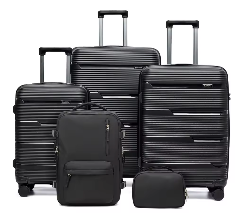 Pack familial ( 3 valises, 1 sac a dos, 1 trousse de toilette )